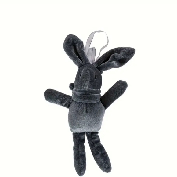 Bundle Free Mini Stuffed Rabbit - Gray - Picture 3 of 4